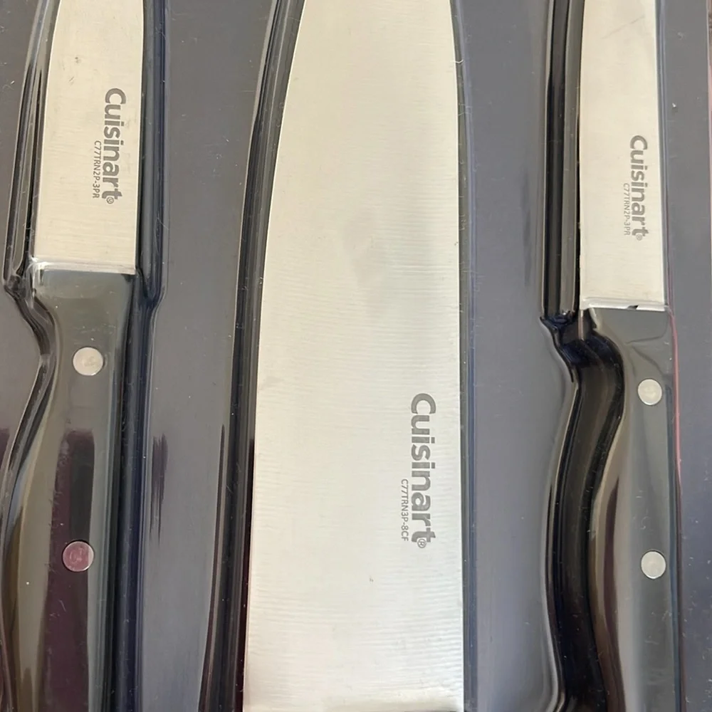 New Cuisinart Classic NITROGEN INFUSED Stainless steel Knife Set